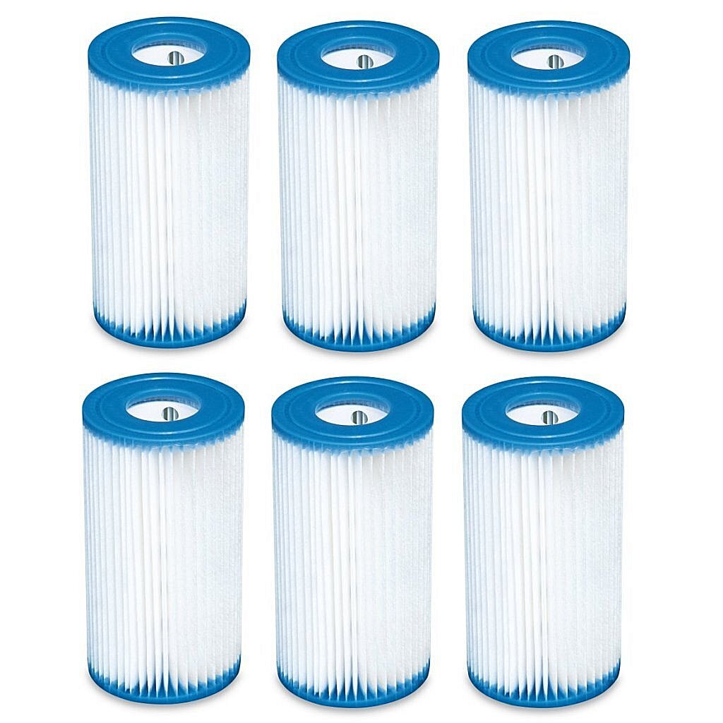 Cartucho de filtro Intex 29000 Tipo A 6 piezas para la piscina 244 305 366 cm