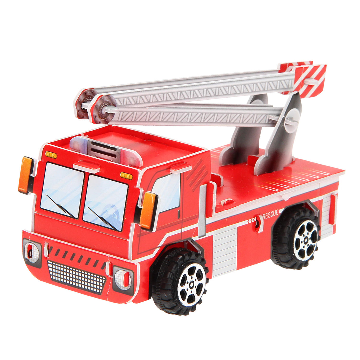 3d puslespil brandbil