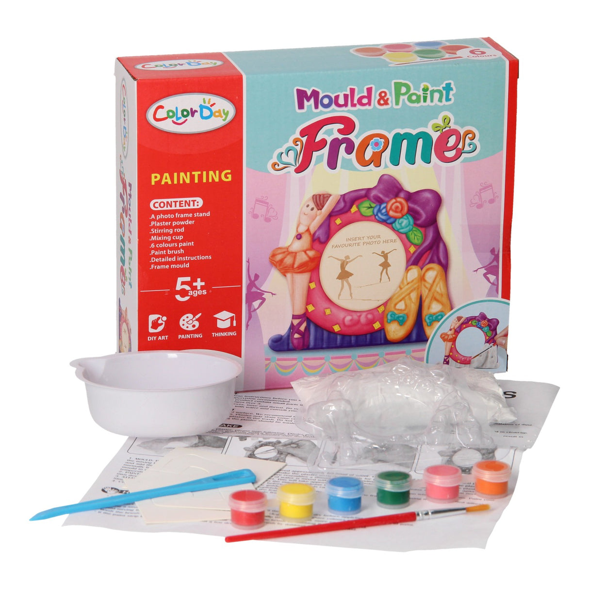 Plooschter Piting Photo Frame Meedchen
