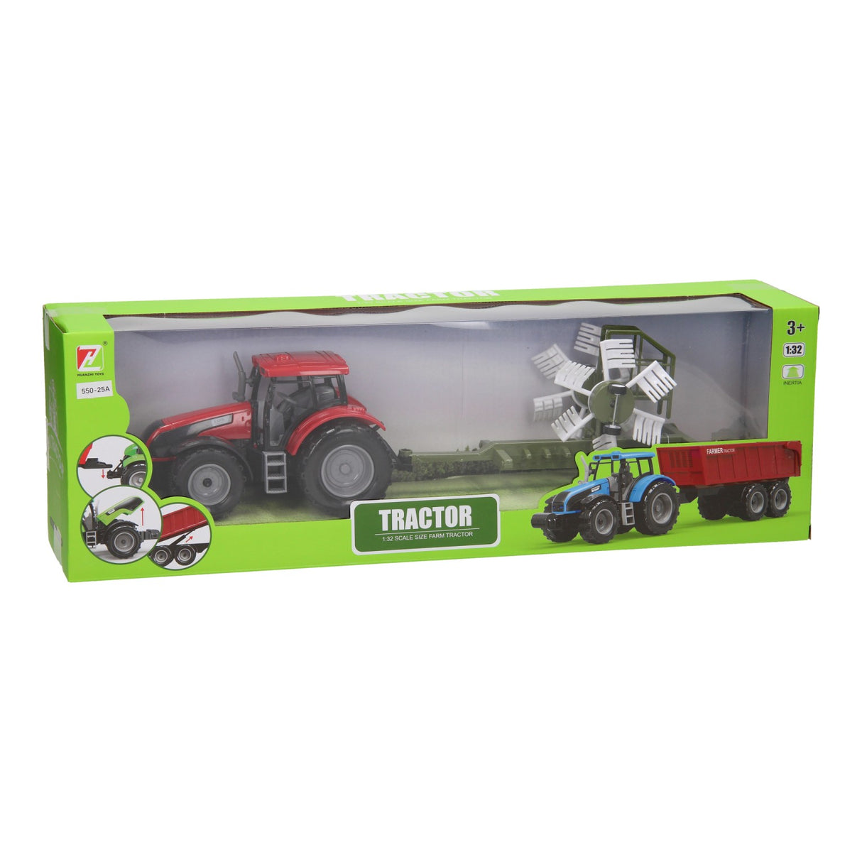 Traktor s hayiudder 1:32