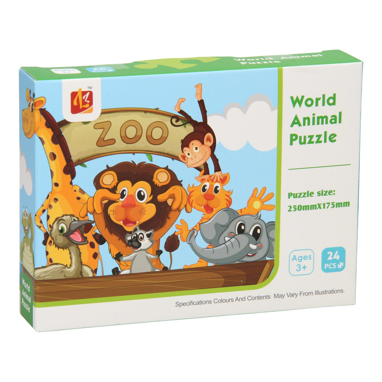 Zoo del puzzle, 24 °.