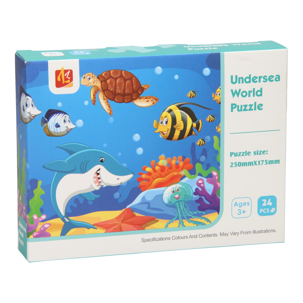 Puzzle underwater world, 24st.