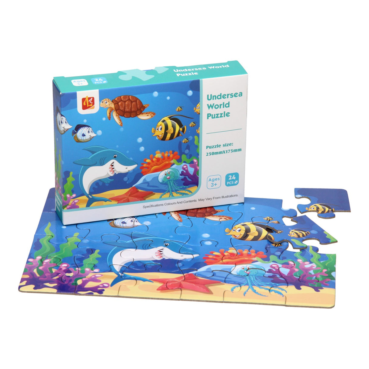 Puzzle underwater world, 24st.