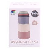Stack tower Pastel, 8dlg.