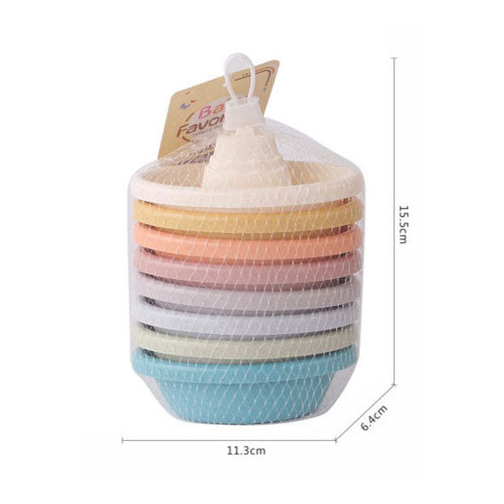 Pastel Bath Boats, 8dlg.