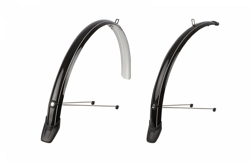 Fender Set 28 51 mm Polisport Towny - Sort