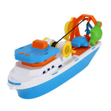 Basis Fëscherei Boot + 3 Formen 40 cm