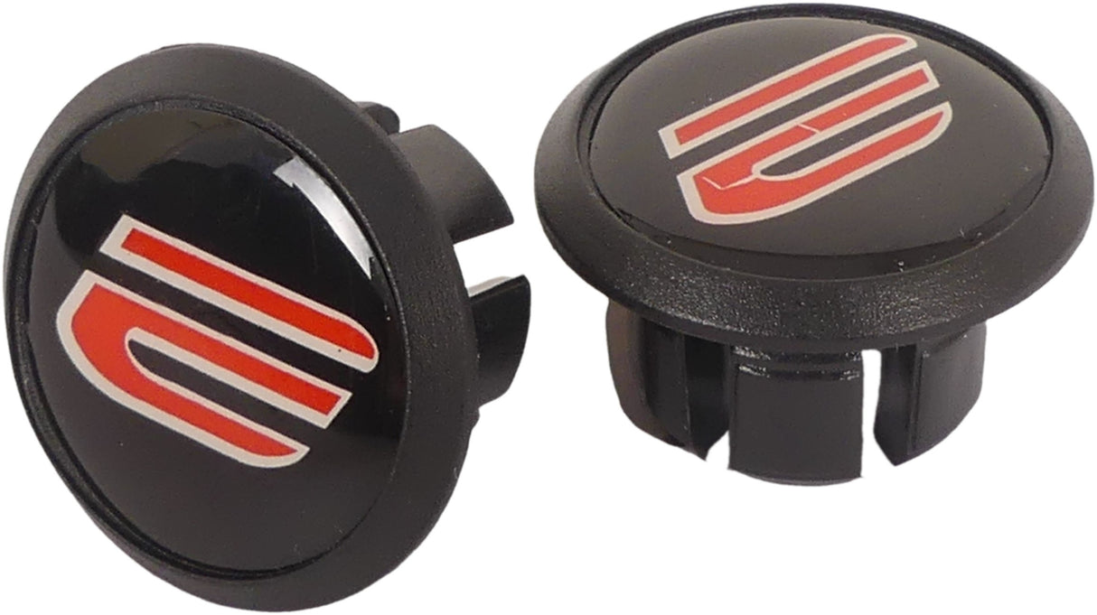 Edge steering tape cork red (2 pieces in a box)