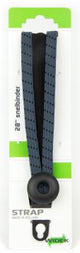 Eye triobinder widek 24 12 mm con piastre in acciaio nero blu grigio