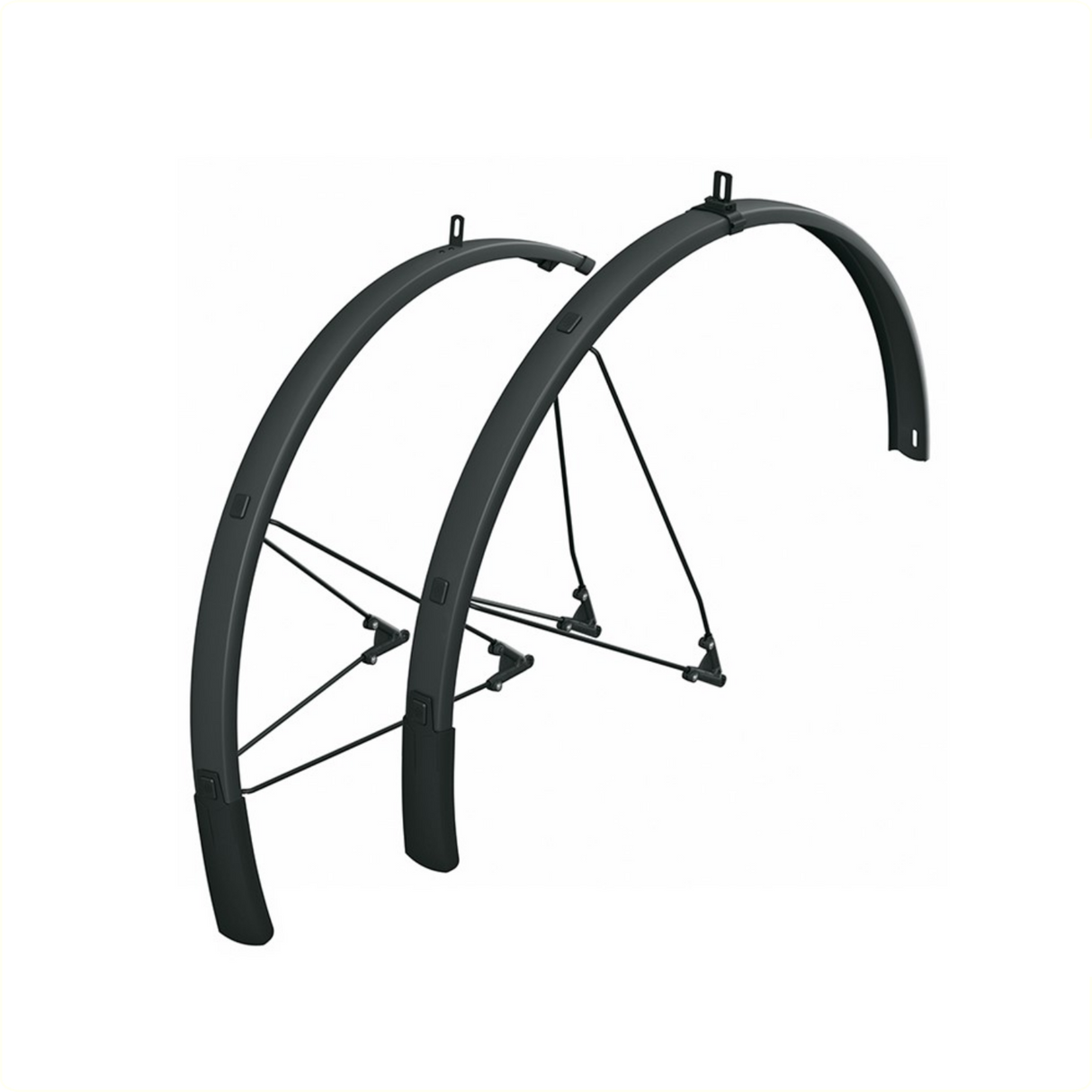 SKS Fender Set Bluemels Style 28 46mm sort