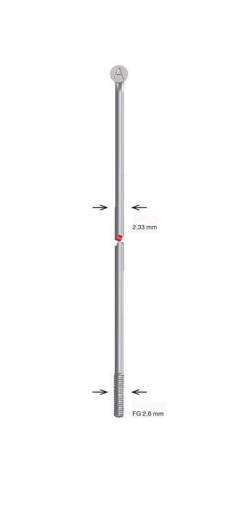 SPAKEN 190-13 RAGGI Ø2.33mm FG 2,6 - Cink (144