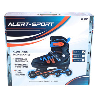 Alert sport inline skates skeelers roze (maat 31-34)