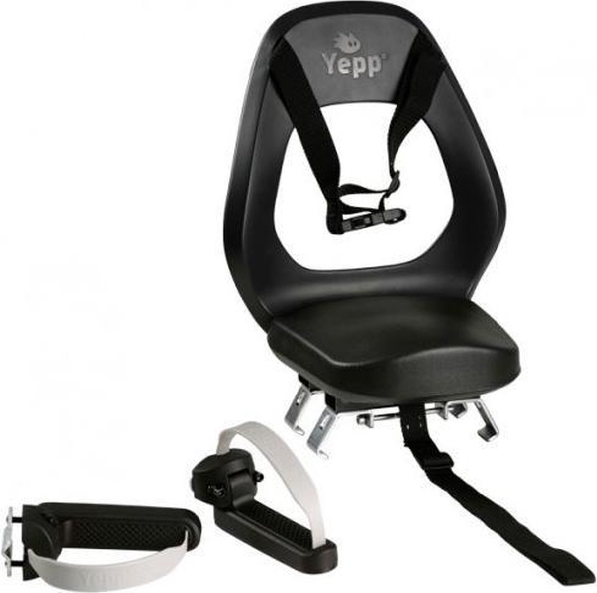 Yepp Thule zadnji sedež mlajši proračun Black + Yeppie Feet