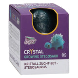 Kit di coltivazione di dinosauro di cristallo Stegosaurus