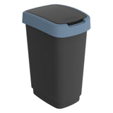 Rotho Twist Waste Bin 25l Horizont Blau