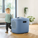 Rotho mypet biala xl kattenbak 61.4x49.2x57.6 cm blauw