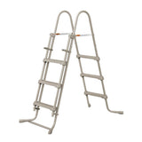 Summer waves zwembad elite frame 427 x 107 cm dark double rattan + filterpomp