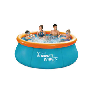Summer Waves Swimming pool Deluxe Quick Set 3D 244x76 cm + 2 3D diving glasses
