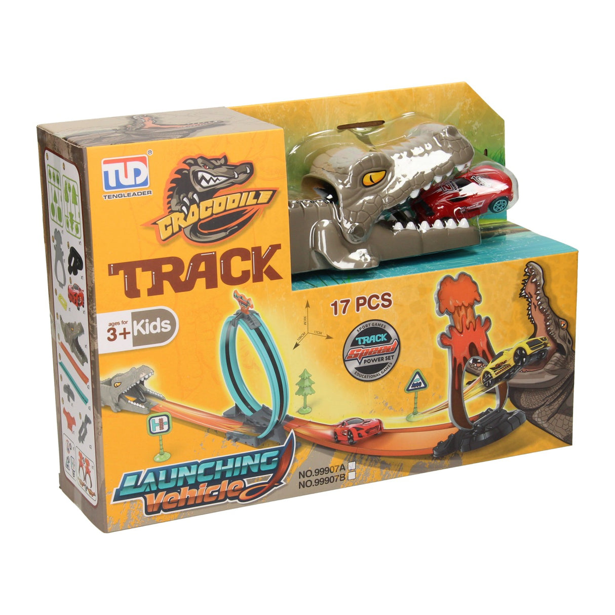 Crocodile Auto Launch Set z zanko