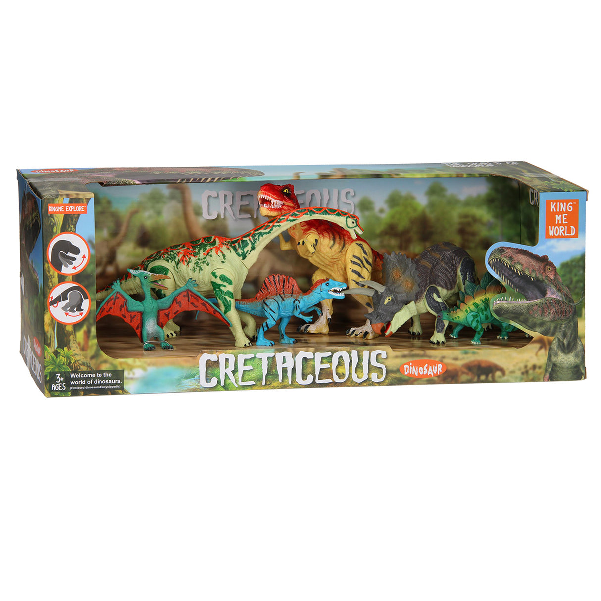 Dino Play Set Large, 6DLG.