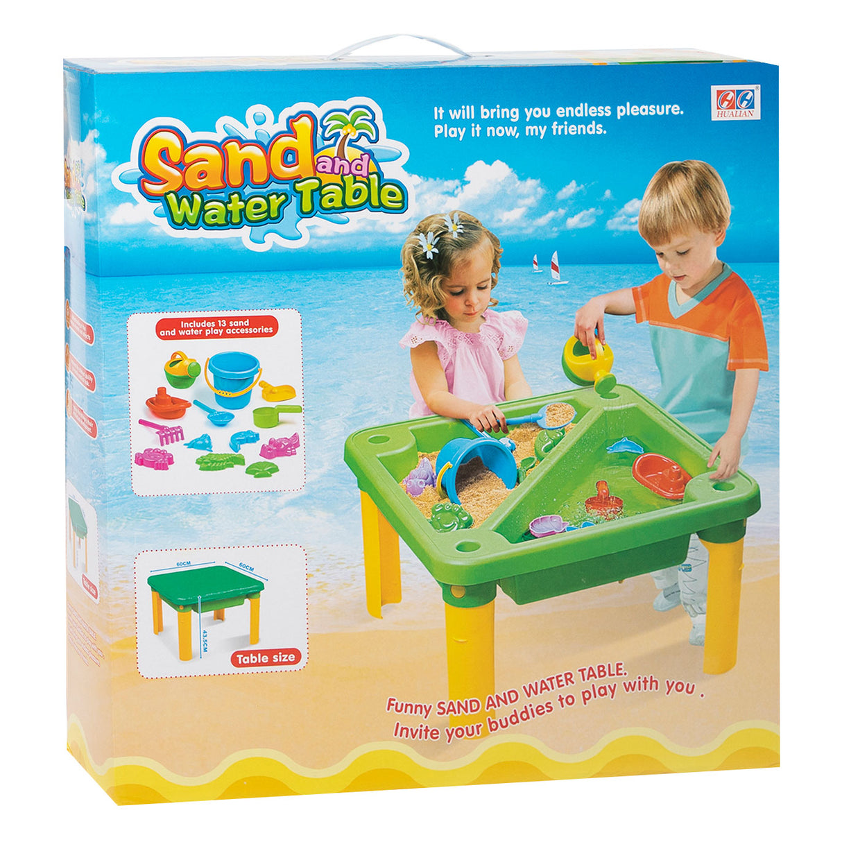 Sand table Deluxe, 18dlg.