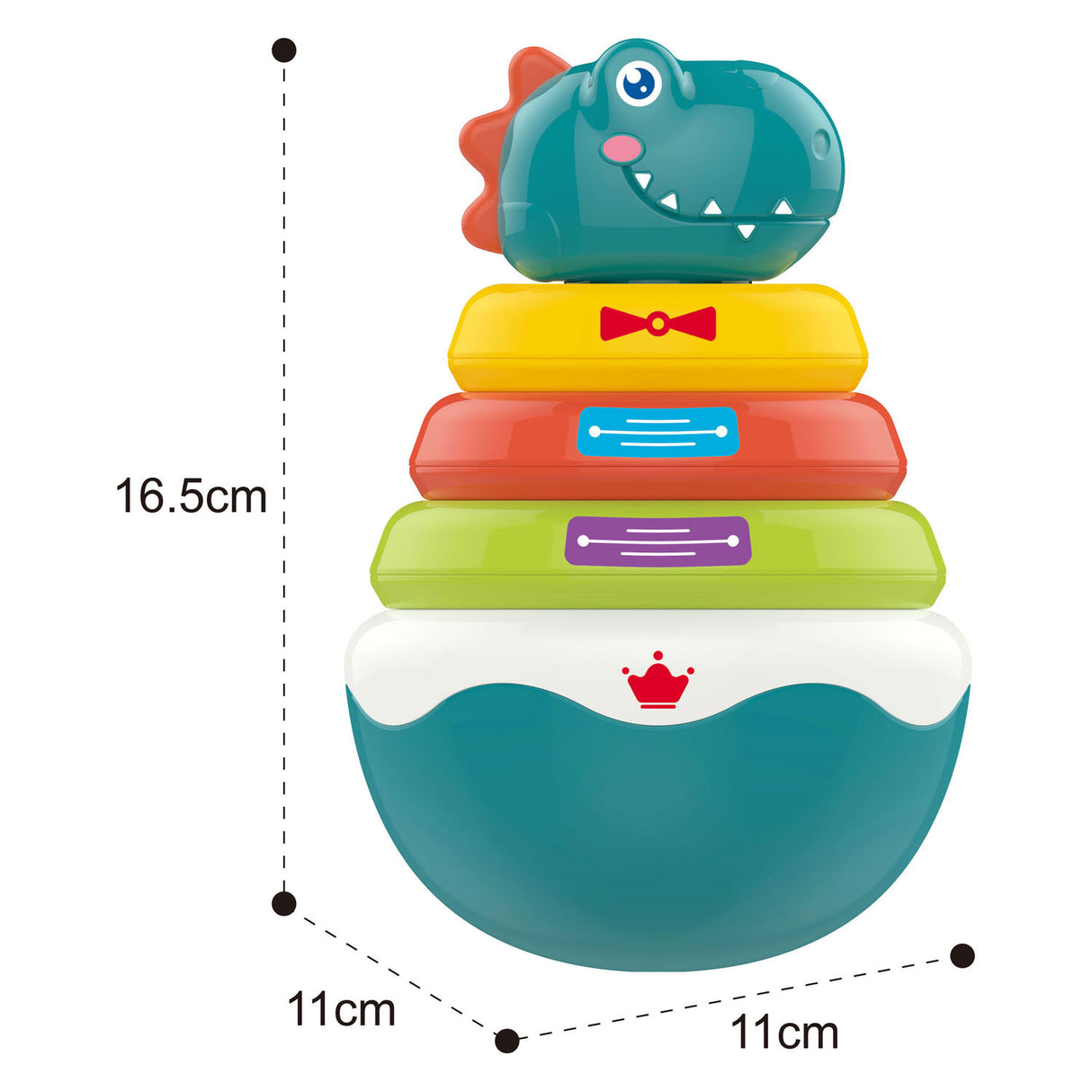 Tumbler Tower Dino