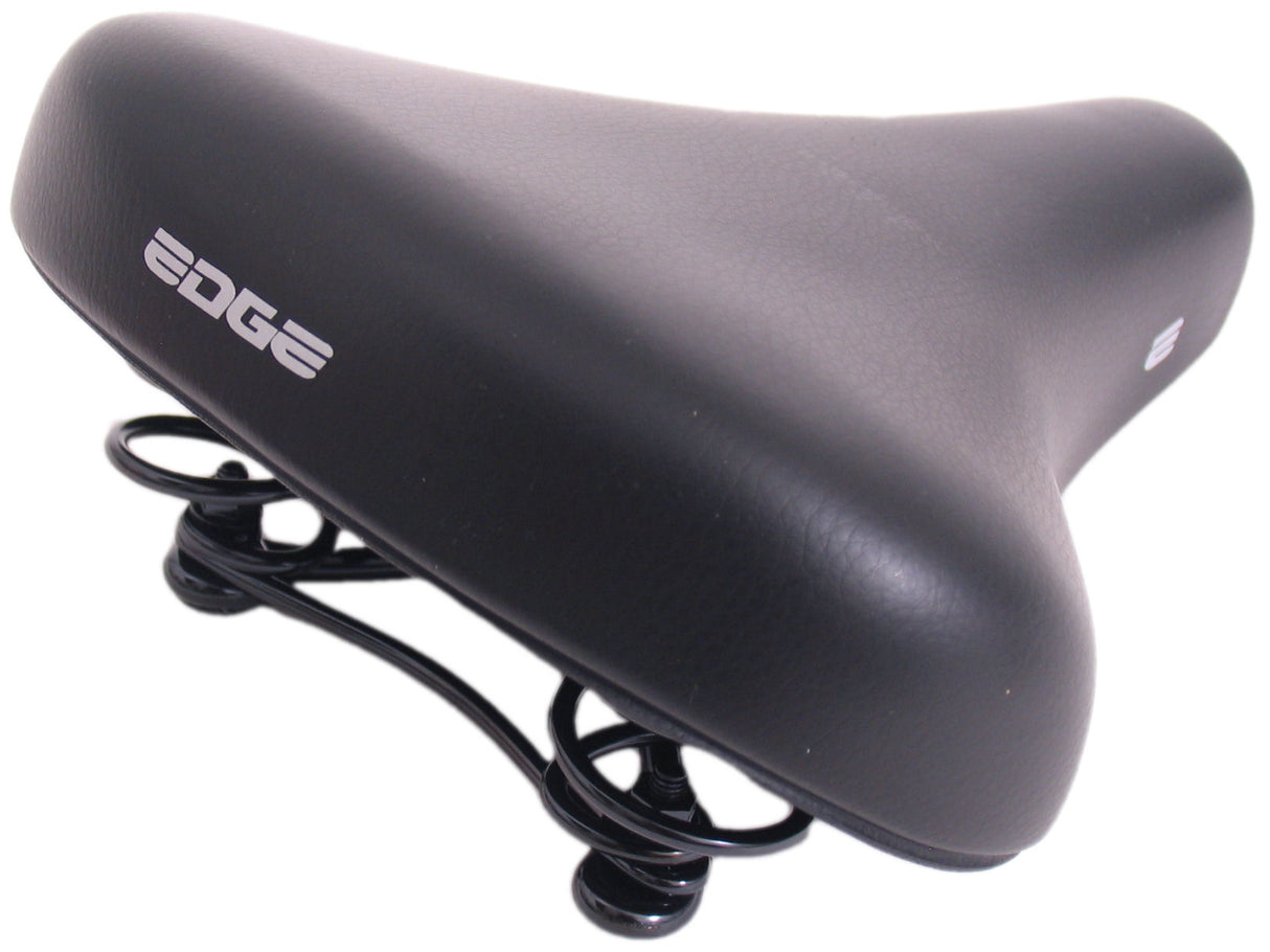 Bicycle Saddle Edge City Retro - Nero (imballaggio sul posto di lavoro)
