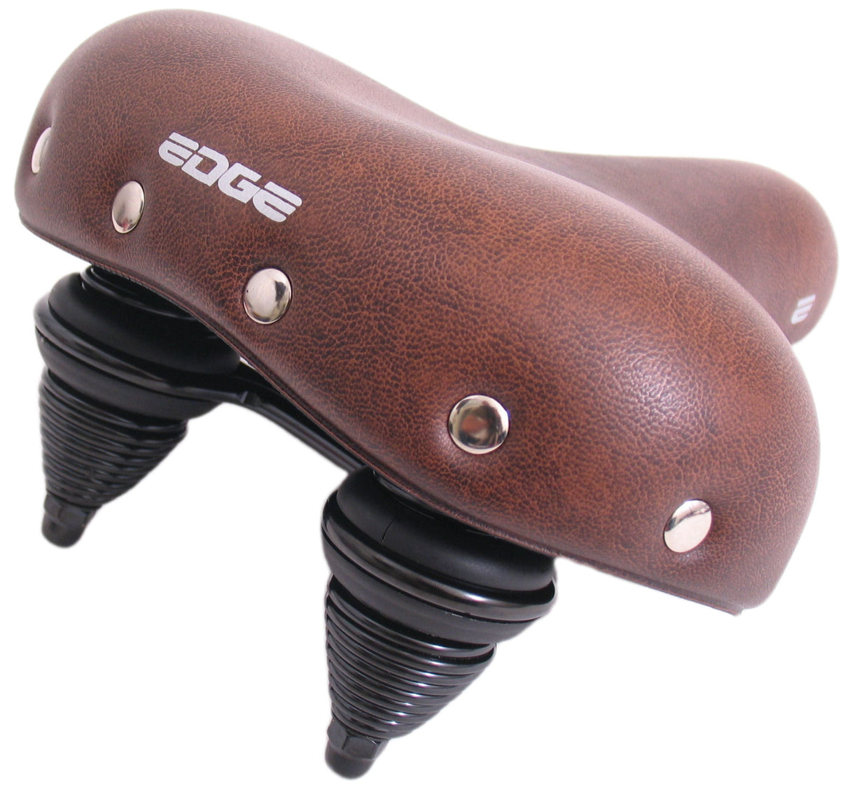 Edge Bicycle Saddle Urban - Matt Dark Brown (Workshop Packing)