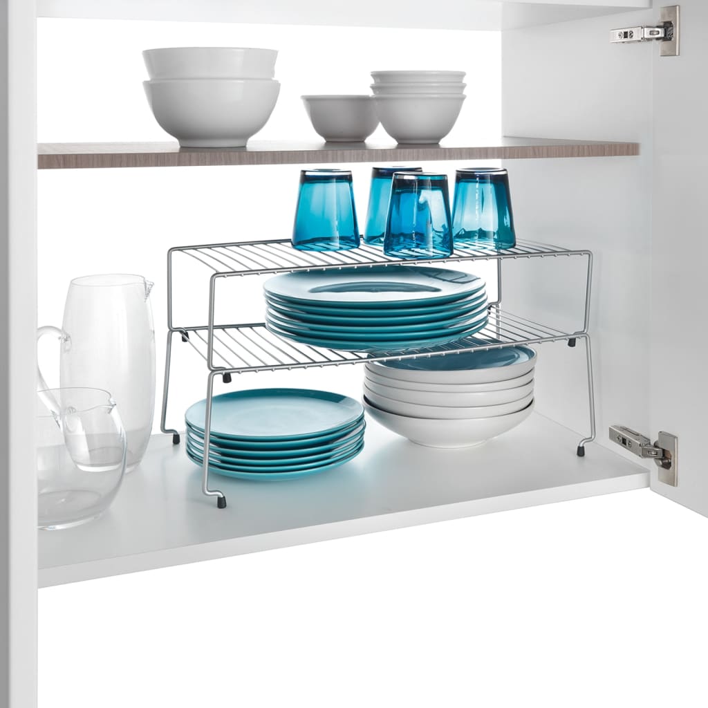 METALTEX Sky Space Winner 2 piani 47x23x26 ​​cm in argento