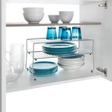 METALTEX Sky Space Winner 2 piani 47x23x26 ​​cm in argento