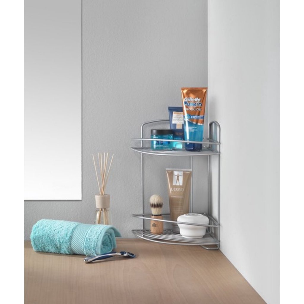 METALTEX ONDA BAGNO HOEKREK 2 PACHIO 22X22X35 CM Silver