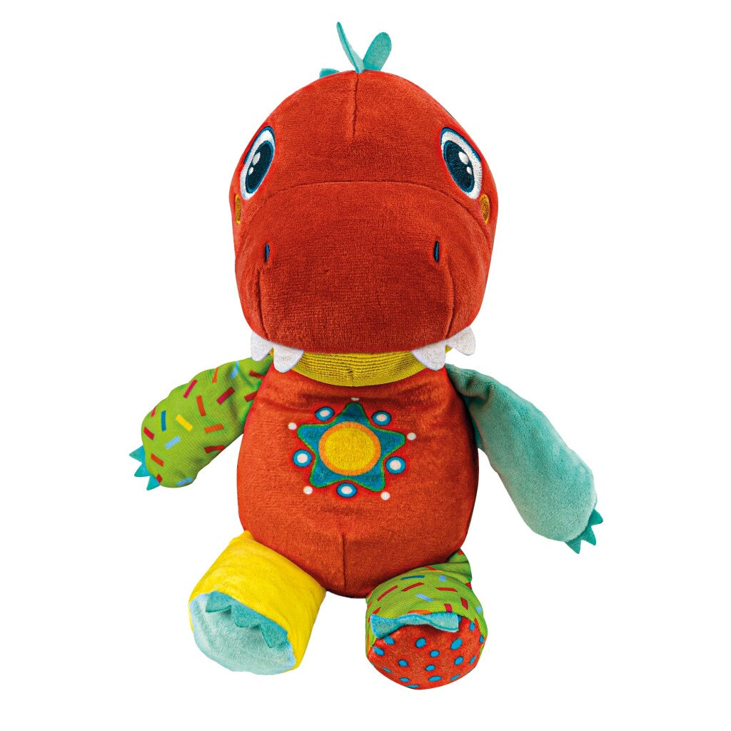 Clementoni Puppelchen Pusch léif Dinosaurus