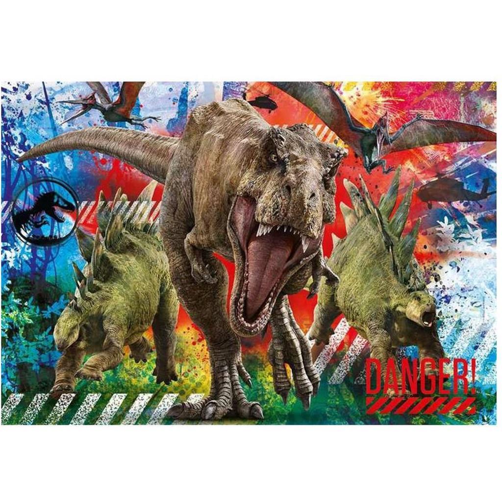 Clementoni SuperColor Puzzle Jurassic World 180 pezzi