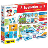 Clementoni playing learning 8 games in 1