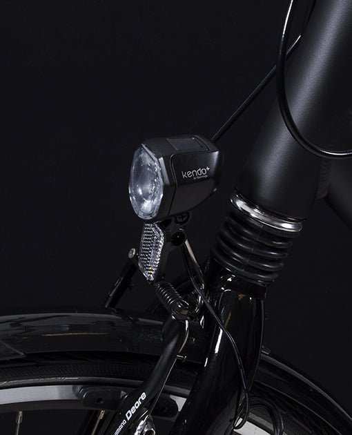 Spanninga Headlight Kendo XDO 30 Lux on Off V-Brake + Cable