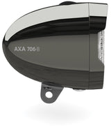 Headlight 706-B Retro 15 Lux LED battery chrome black