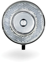Headlight 706-B Retro 15 Lux LED battery chrome black