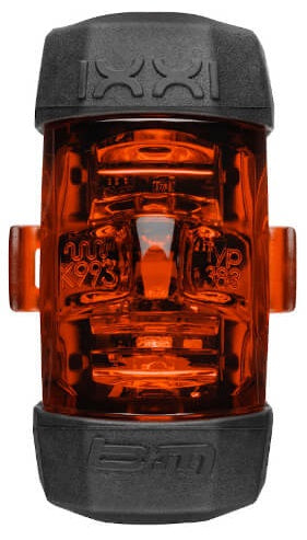 Juego de iluminación Busch Muller Busch und Müller Ixon Core + Ixxi Luz trasera USB recargable 50 Lux Negro Plata