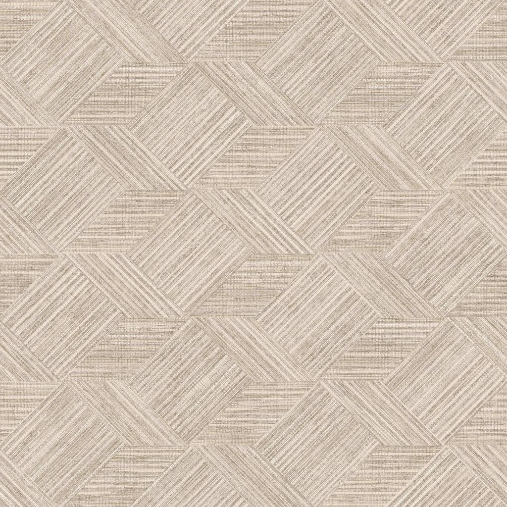Noordwand ëmmergrénge Wallpaper Wicker natierlechen Beiig
