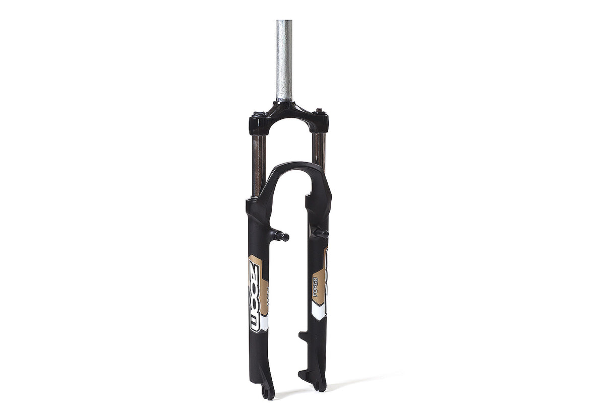 Zoom Spring Fork 26 Forude med 1-1 8 Fork Tube 565 V-Brake er Disc Matte sort