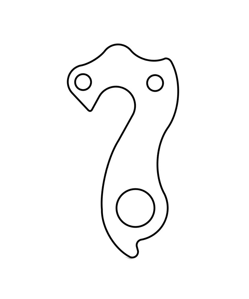 Union Derailleurpad GH-041 with screw set M4X0.7