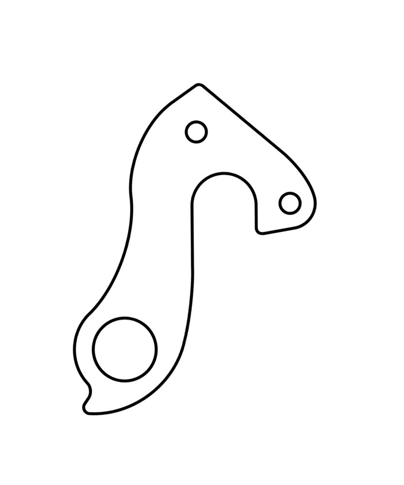 Union Derailleurpad GH-056 with screw set M4X0.7