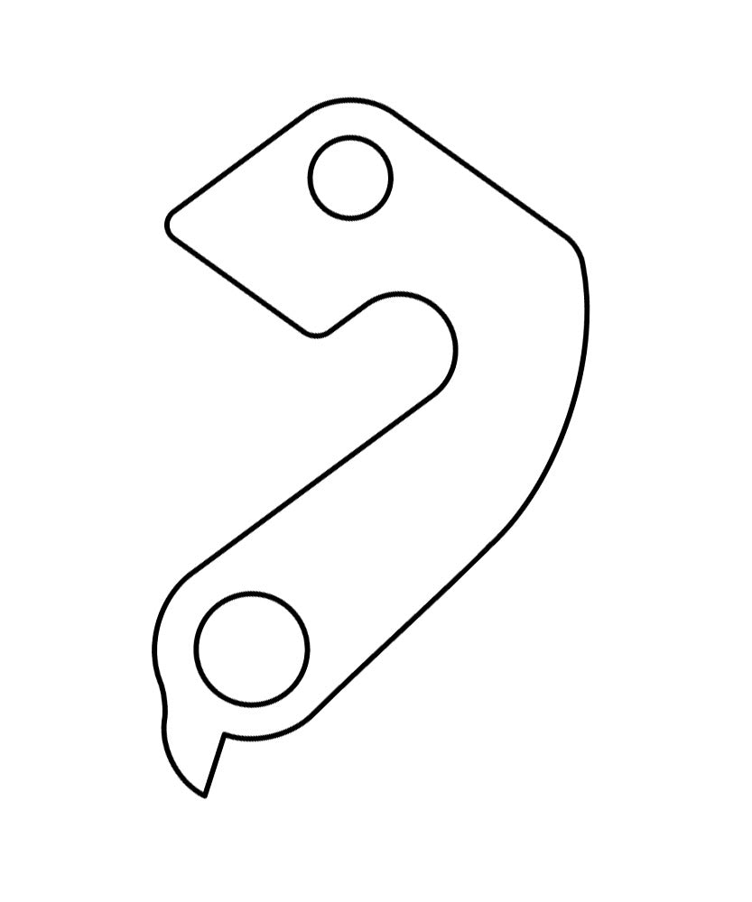Union Derailleurpad GH-094 con vite M8X1.2