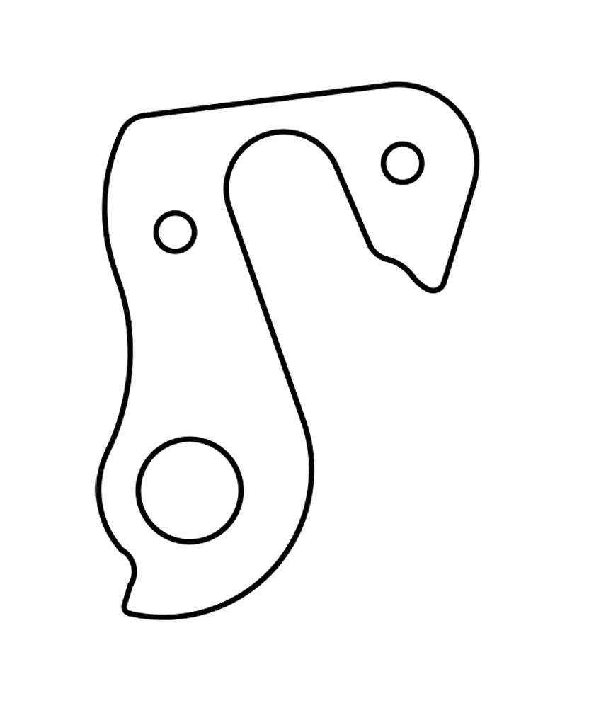 Union Derailleurpad GH-155 Orbea with screw set