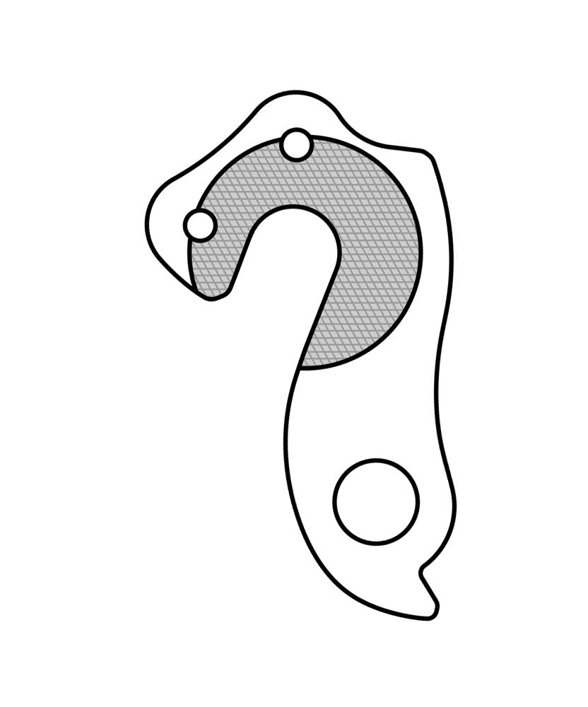 Unie Derailleurpad GH-169 Ghost