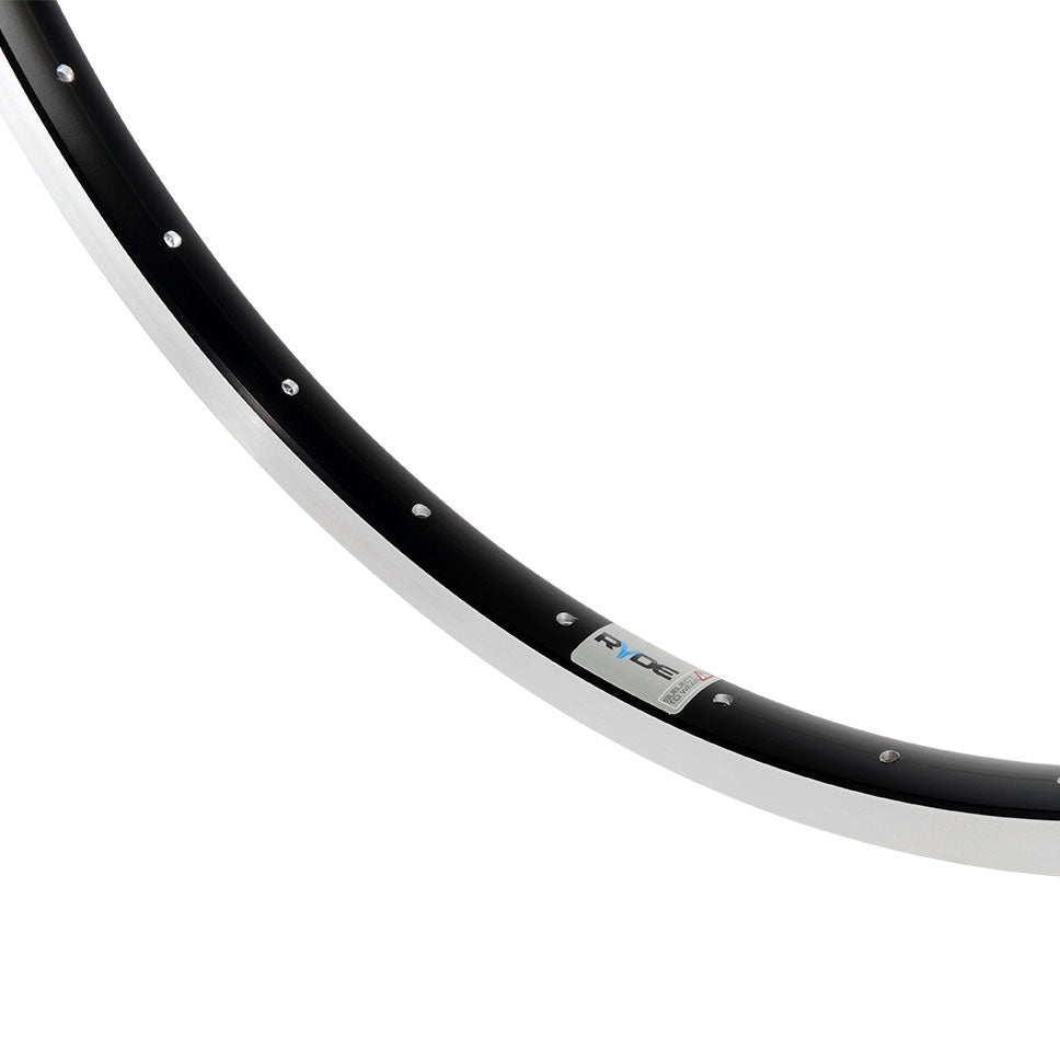 Ryde RIM Andra 30 28 622 x 19C Hliník 36 Hole 14g Black Blacked