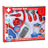 Set da dottore con suono 9 -pezzo