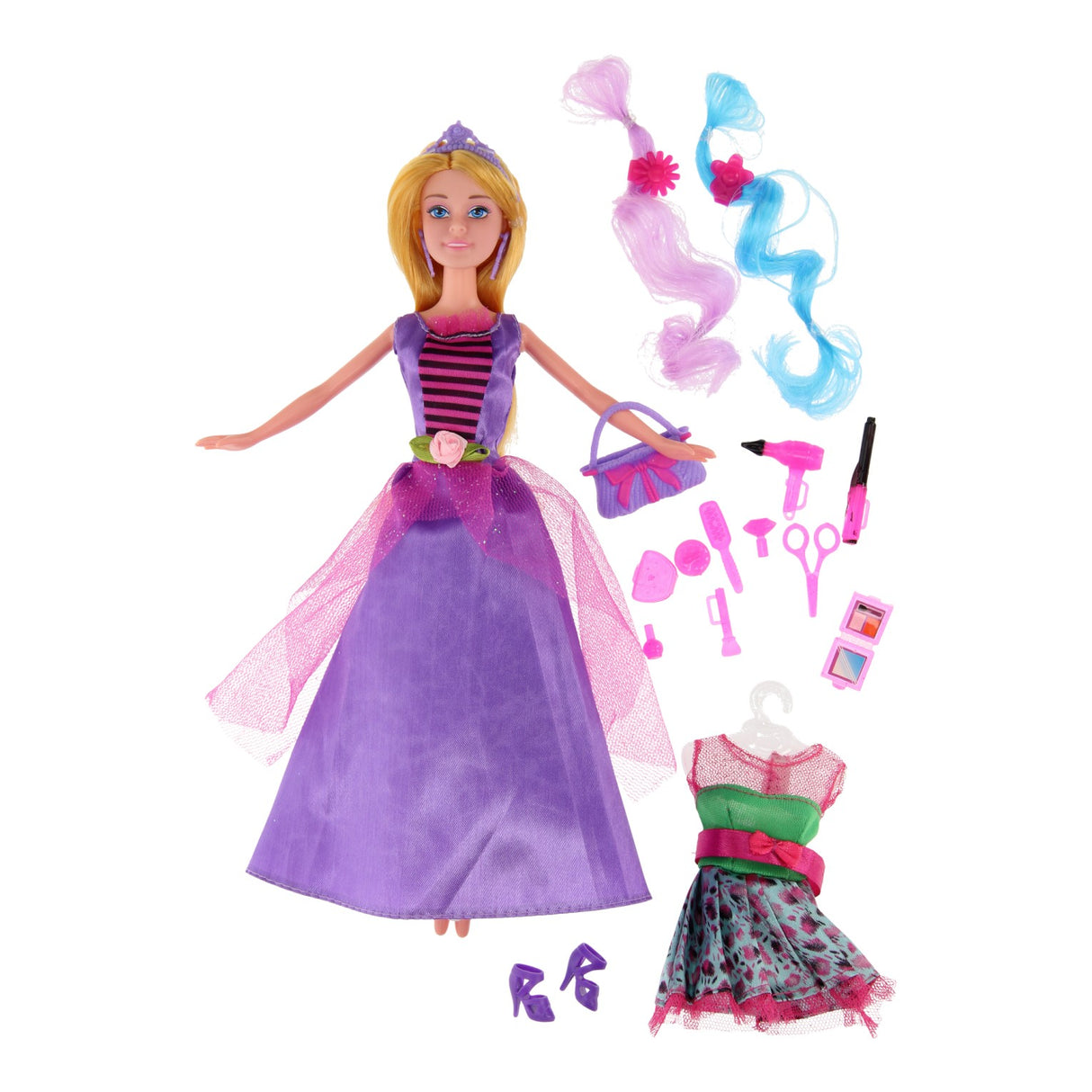 Calleigh Pop avec garde-robe violet