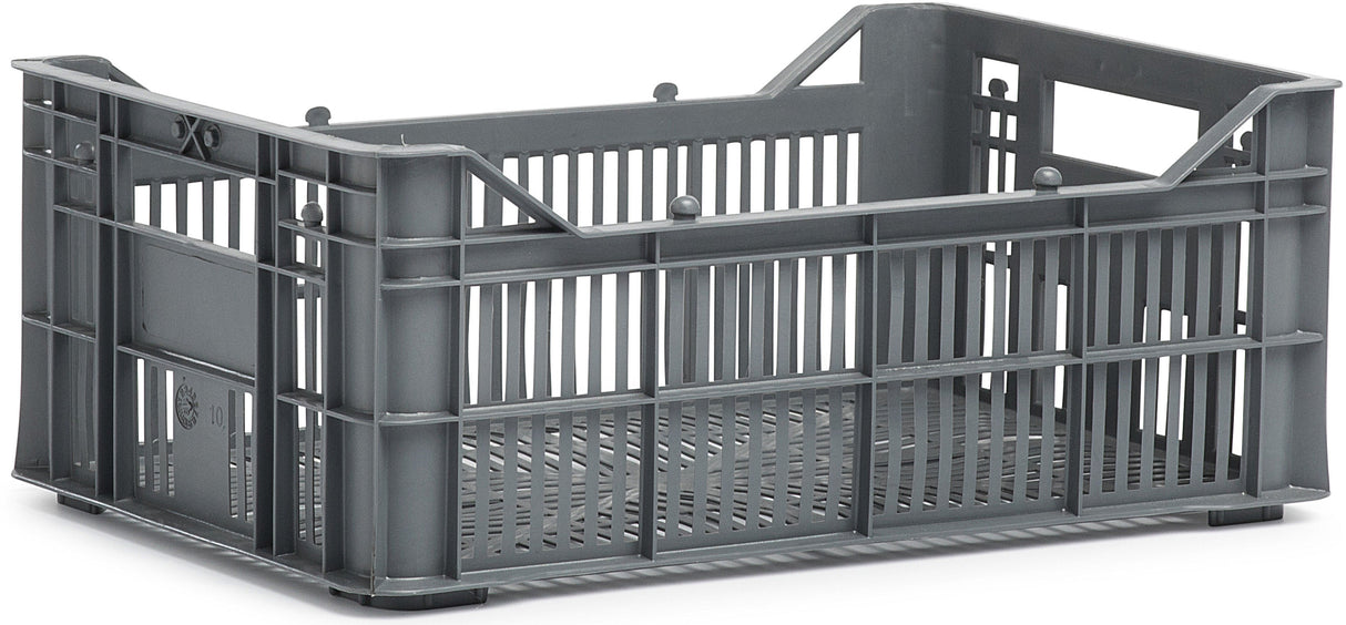 Urban Proof Bicycle Crate Helsinki Plastic 7L Axle šedá 30x20x11 cm