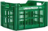 bicycle crate recycled 30 liter polypropylene dark green